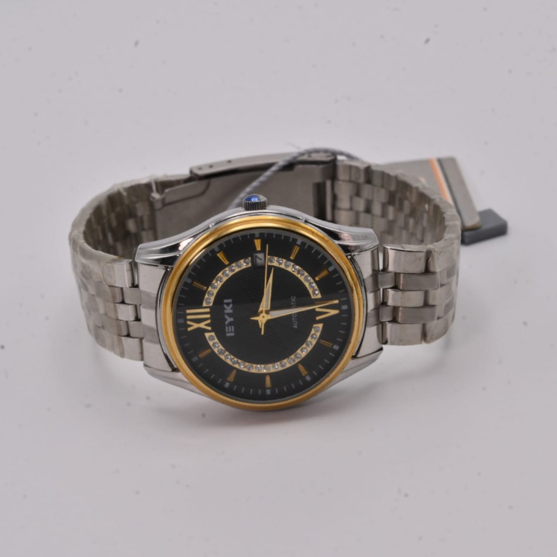 EYKI Luxury Automatic Men's Watch with Diamond Markers| two-tone stainless steel bracelet Style Men's Watch |Formal & Occasion Wear Men's Watch