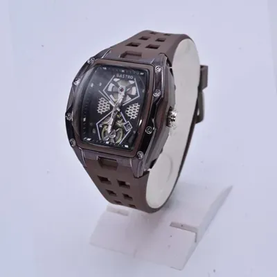 GASTRO Skeleton Tourbillon Sports Men Watch| Bold & Futuristic Design Men Watch , Silicone Strap Sports Men Watch