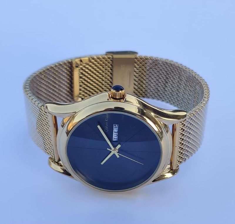 Men’s Casual Stainless Steel Analog Watch – 42mm Round Dial Quartz Wristwatch