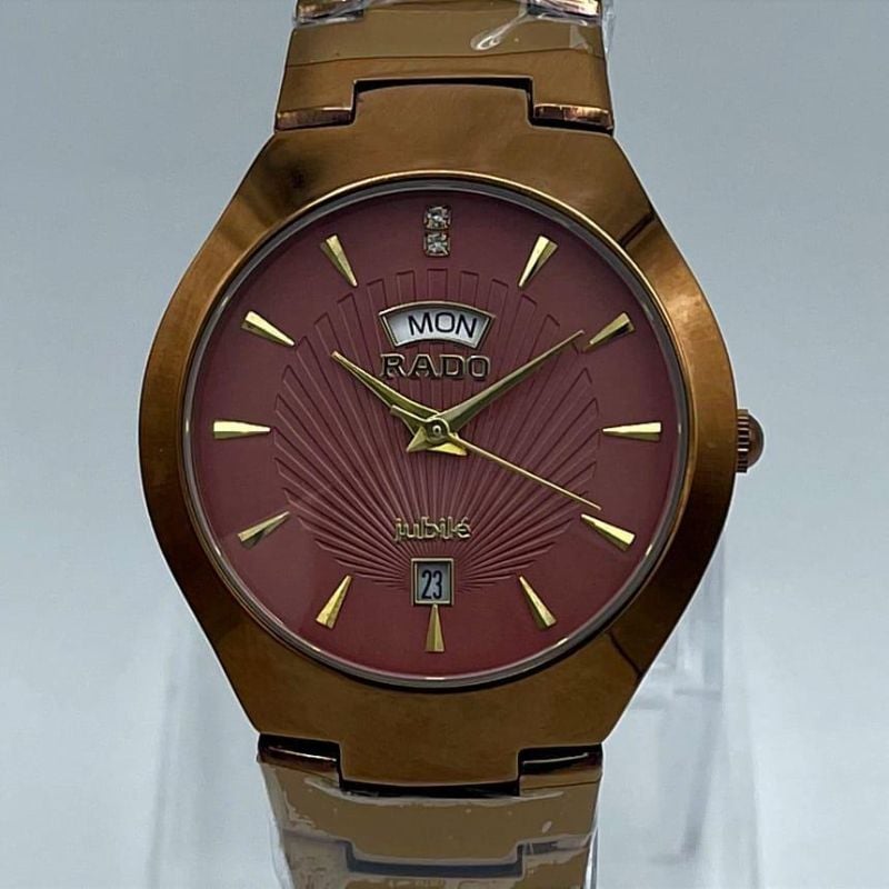 Men’s Stainless Steel Quartz Analogue Watch – Water Resistant with Gift Box