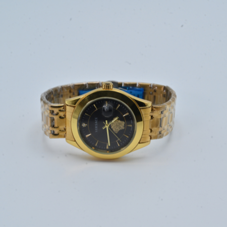 Versace Gold & Black Luxury Watch