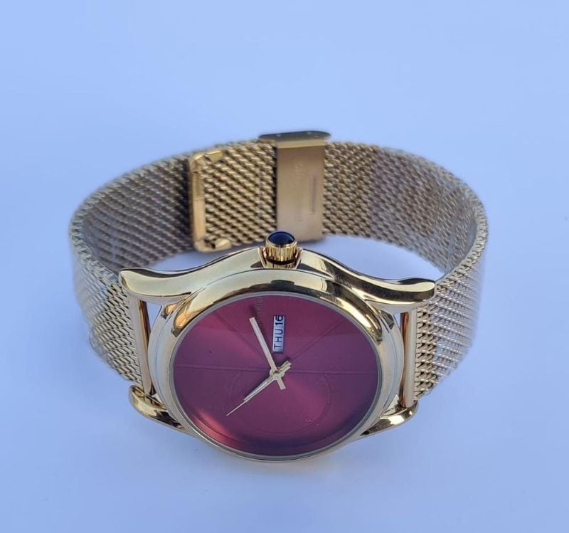 Men’s Formal Analogue Stainless Steel Watch – Elegant Quartz Movement Timepiece