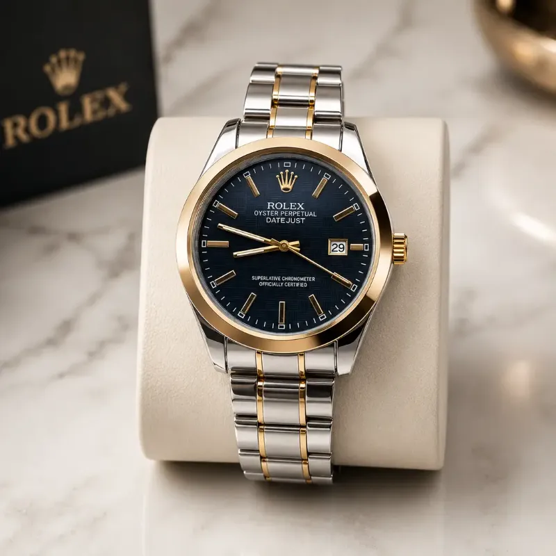 Men's Modern Stylish look Watch With Date Random Multicolor Dial
