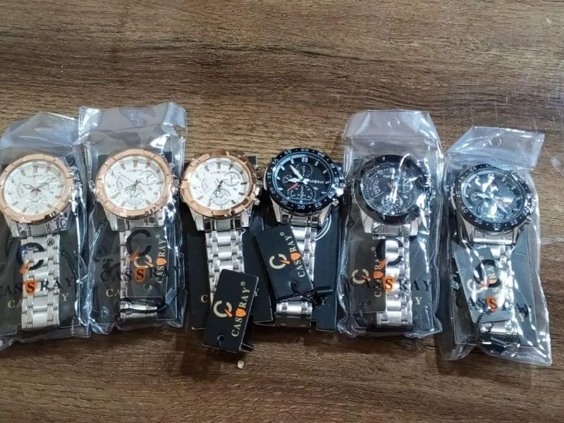 Men's Stainless steel Chain Strap Men's Stainless steel Chain Strap Watches Black