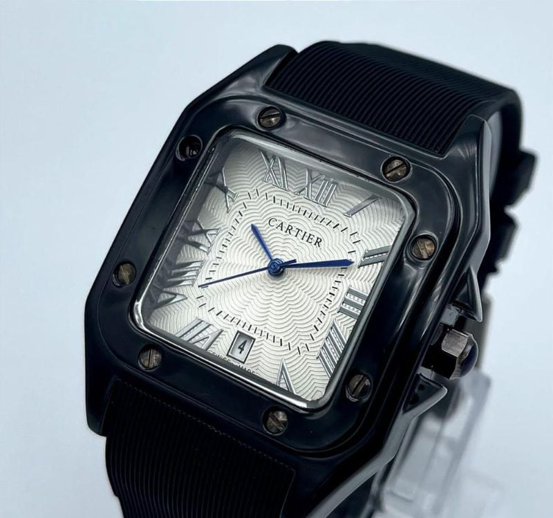 Cartier Men's Stainless Steel Analogue Watch