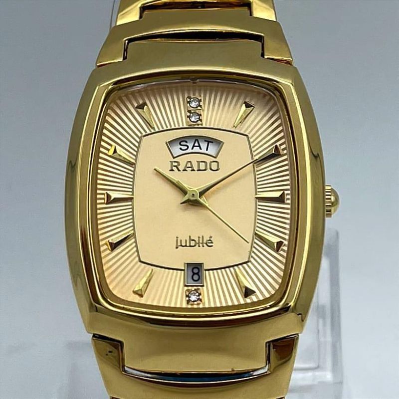 Men’s Stainless Steel Quartz Analogue Watch – Elegant Round Dial with Water Resistance & Gift Box