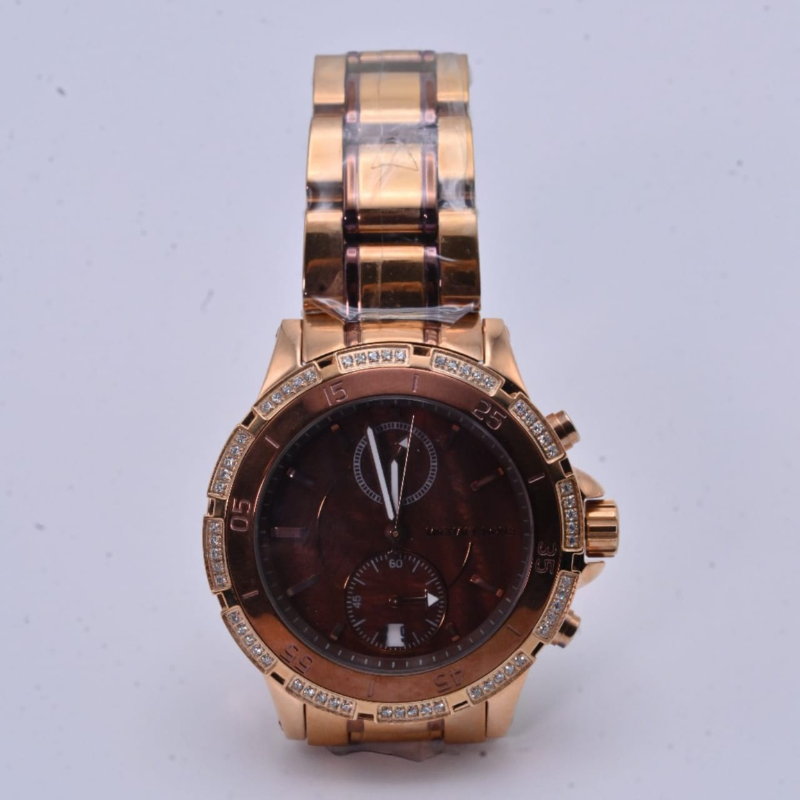 Michael Kors High Quality Rose Gold Chronograph Men Watch, Water-Resistant Men Watch,Stainless Steel Luxury Mens Watch Design