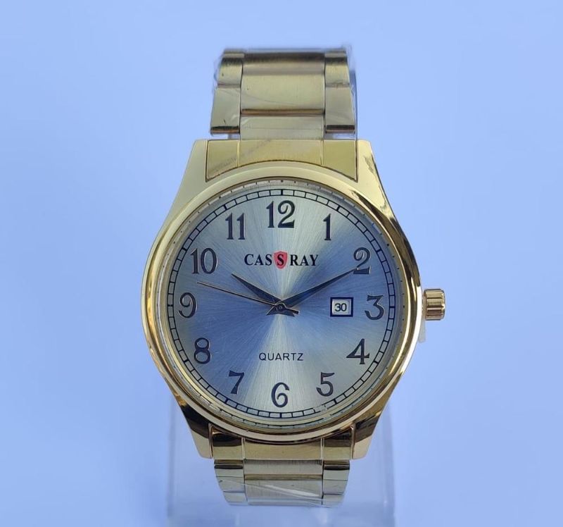 Men’s Elegant Formal Analog Watch – 38mm Stainless Steel Quartz Wristwatch