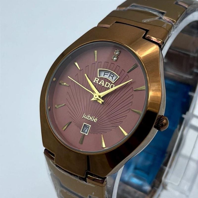 Men’s Stainless Steel Quartz Analogue Watch – Water Resistant with Gift Box