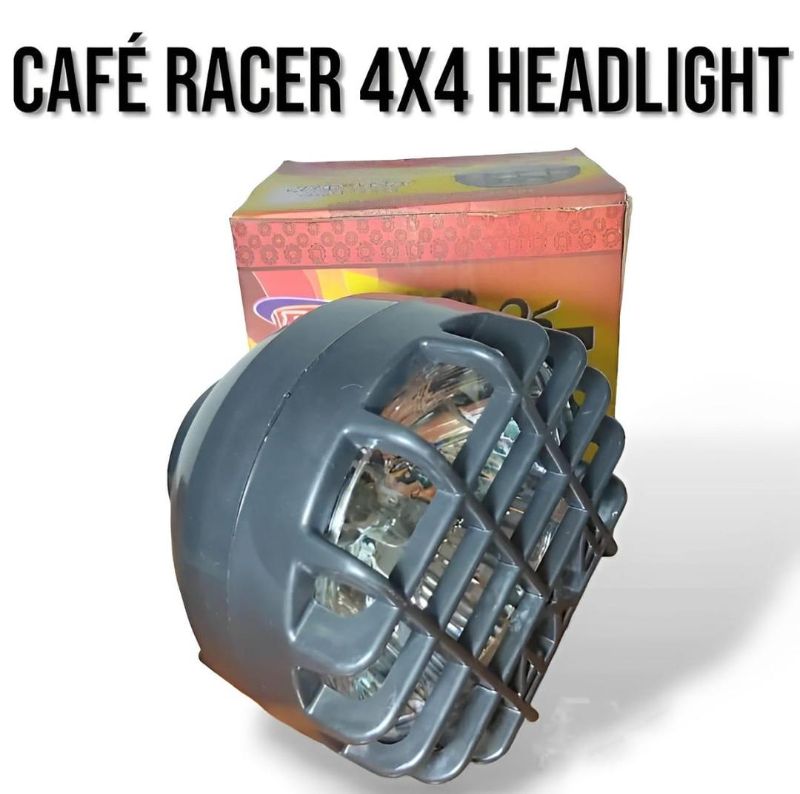 Cafe racer headlight for 70cc and 125cc bikes