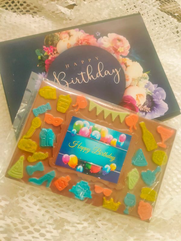 Custamized photo print Party Theme BIg Chocolate Box