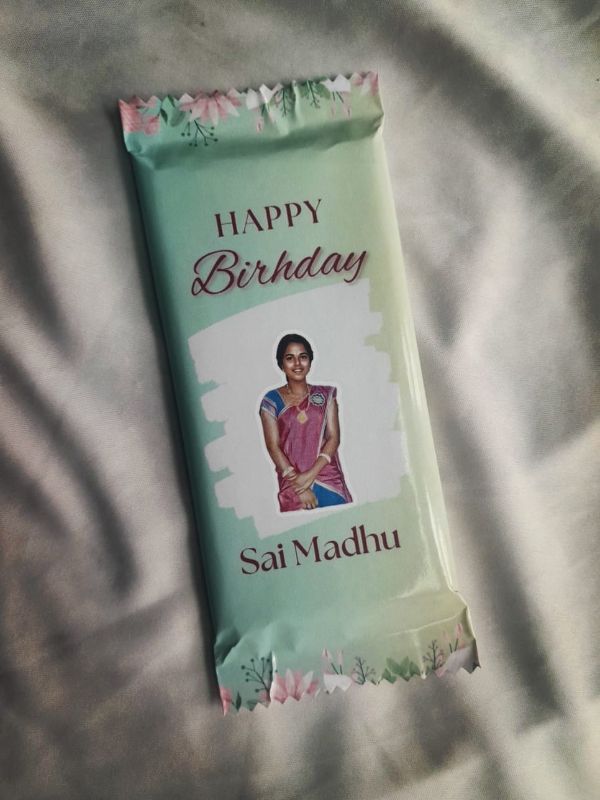 Birthday Bar Chocolate