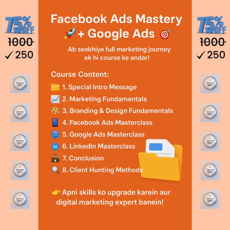 Facebook Ads Mastery + Google Ads