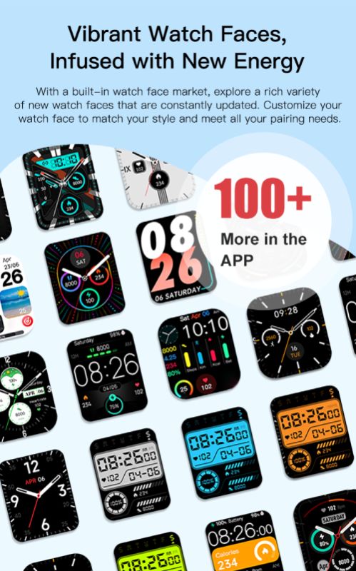 2025 New Men Lady Blue Tooth Call 2.06" AMOLED Screen GPS Motion Trajectory Fitness Smart Watch Heart Rate Health Smartwatch