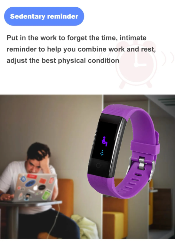 Q1 Smart Watch – Bluetooth Sports Fitness Bracelet with Heart Rate & Waterproof Design