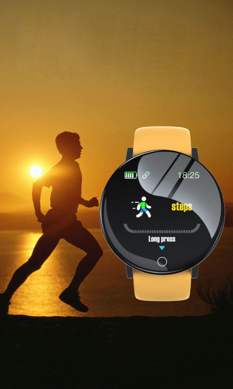 B41 Real Step count Smart Watch – Multi-Function Fitness Tracker for Men & Women