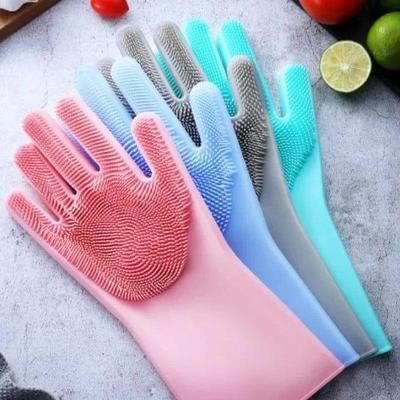 Silicone Washing Gloves