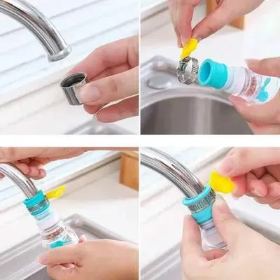 360° Rotating Tap Fan Faucet Attachment