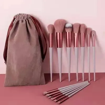 Beautious 13 Pcs Makeup Brush Set Soft hair Loose Powder Eyeshadow Concealer Contour Eyeliner brush