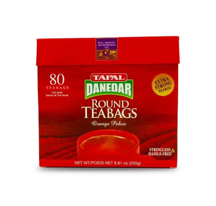 Tapal Danedar Round 80 Tea Bags 250G