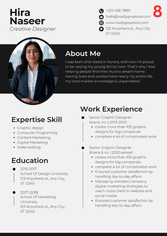Elegant Professional CV / Resume