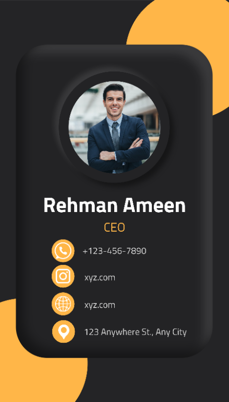 One-Tap Profile Card