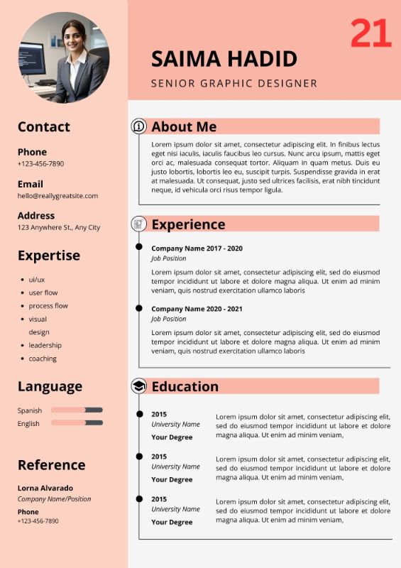 Classic Professional CV / Resume