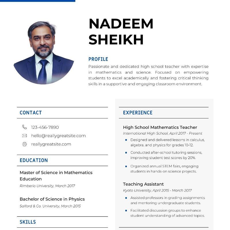 Creative CV / Resume
