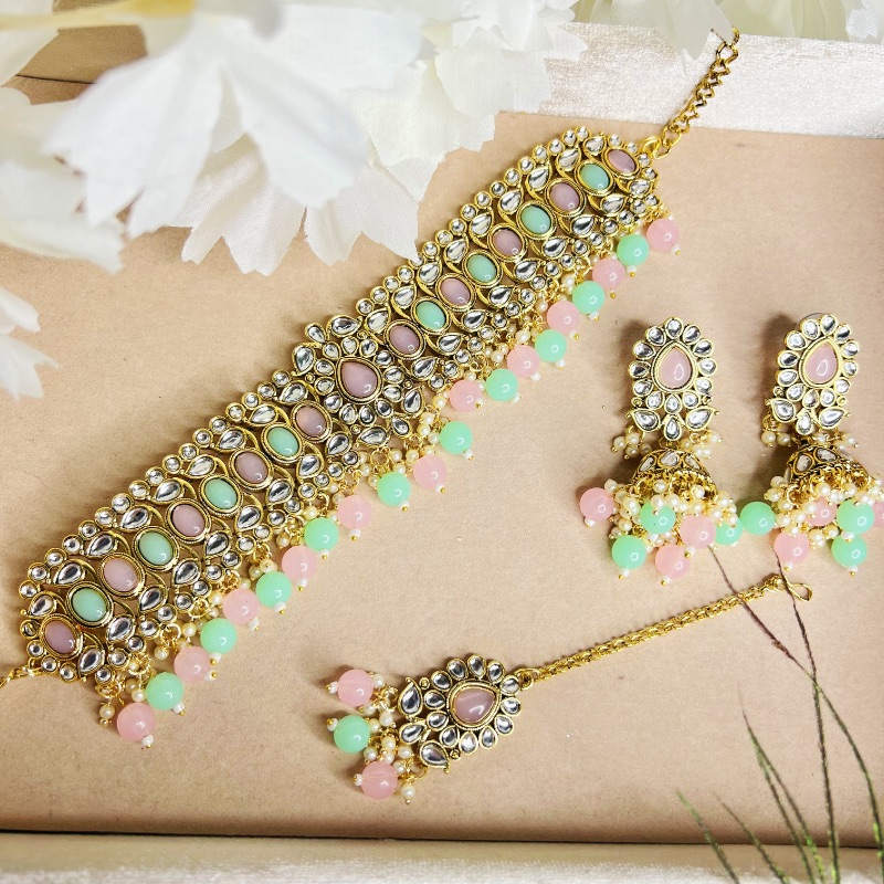 ZOYA- Kundan Choker Set