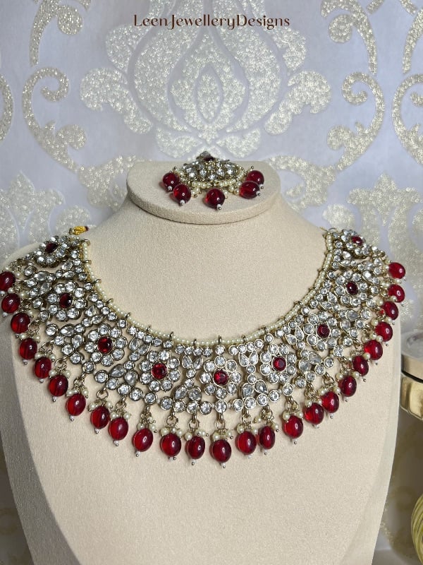 NANCY- Kundan Necklace Set
