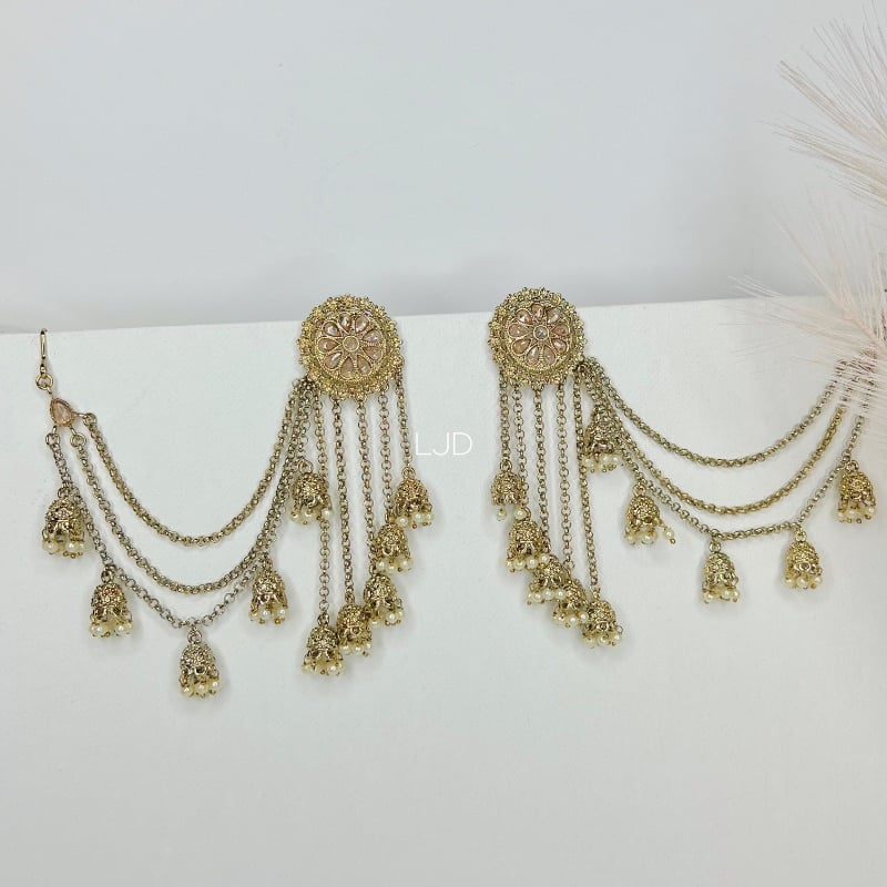 NANCY- Polki Sahara Earrings
