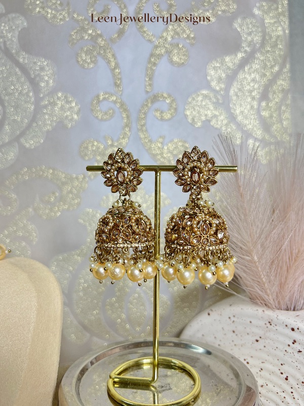 KOMAL- Polki Combo Set