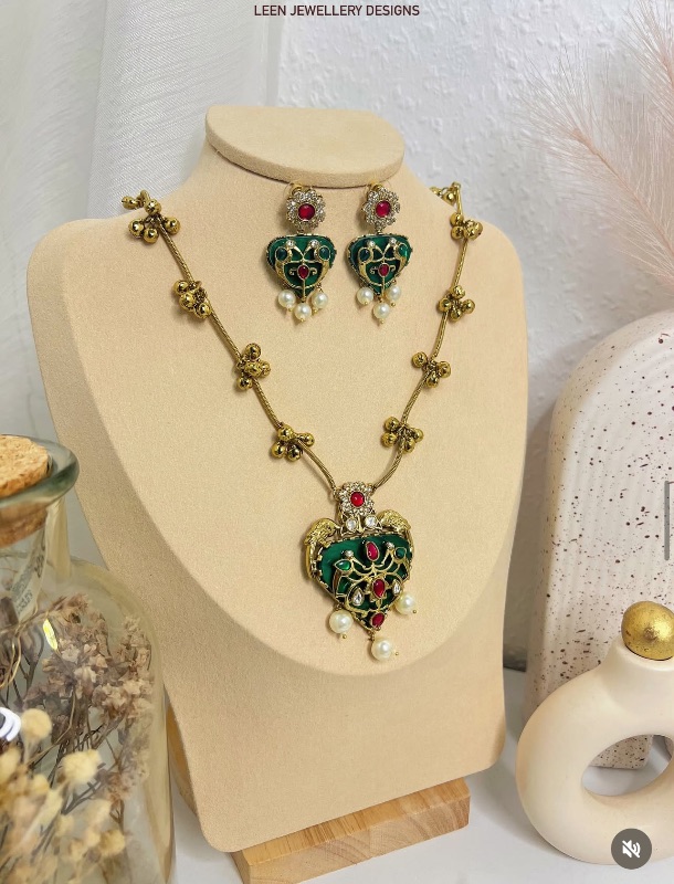 G.S Ghungro Necklace Set