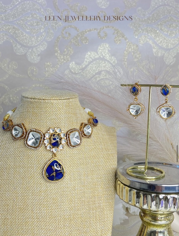 Moisnatte Firestone Necklace Set