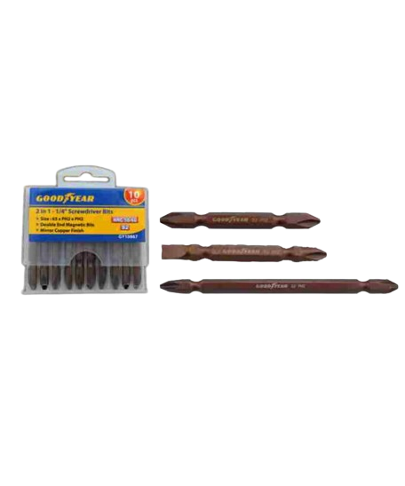 10867 MAGNETIC SCREW DRIVER BITS 65X PH2 X PH2