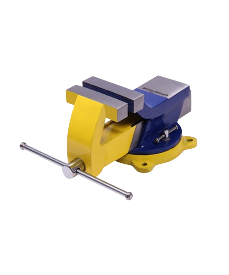 10408 Steel Bench Vice (Swivel Base) 4"