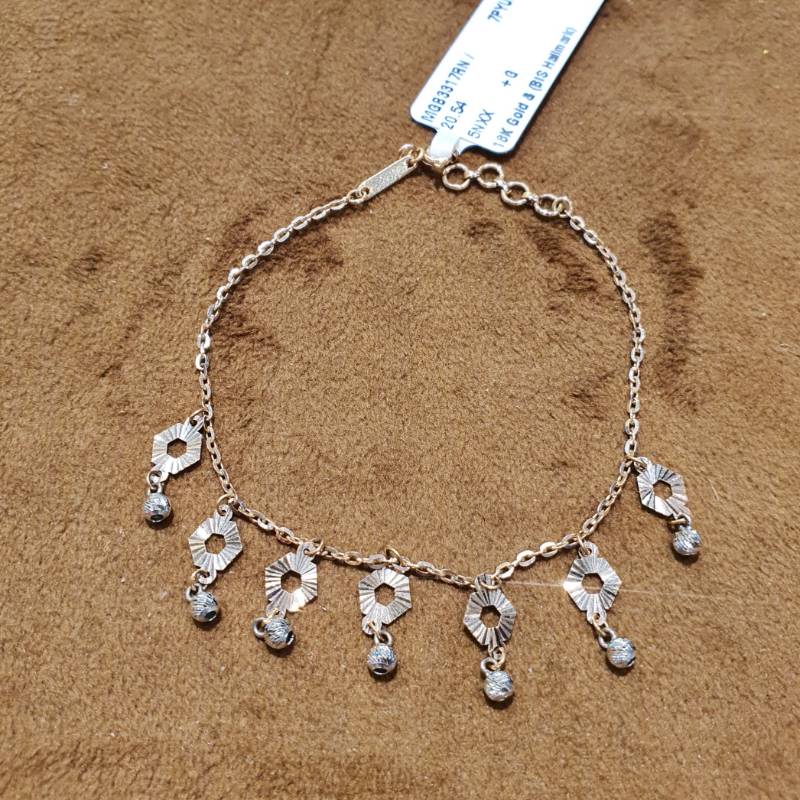 KITE CHARMS MODERN GOLD BRACELET