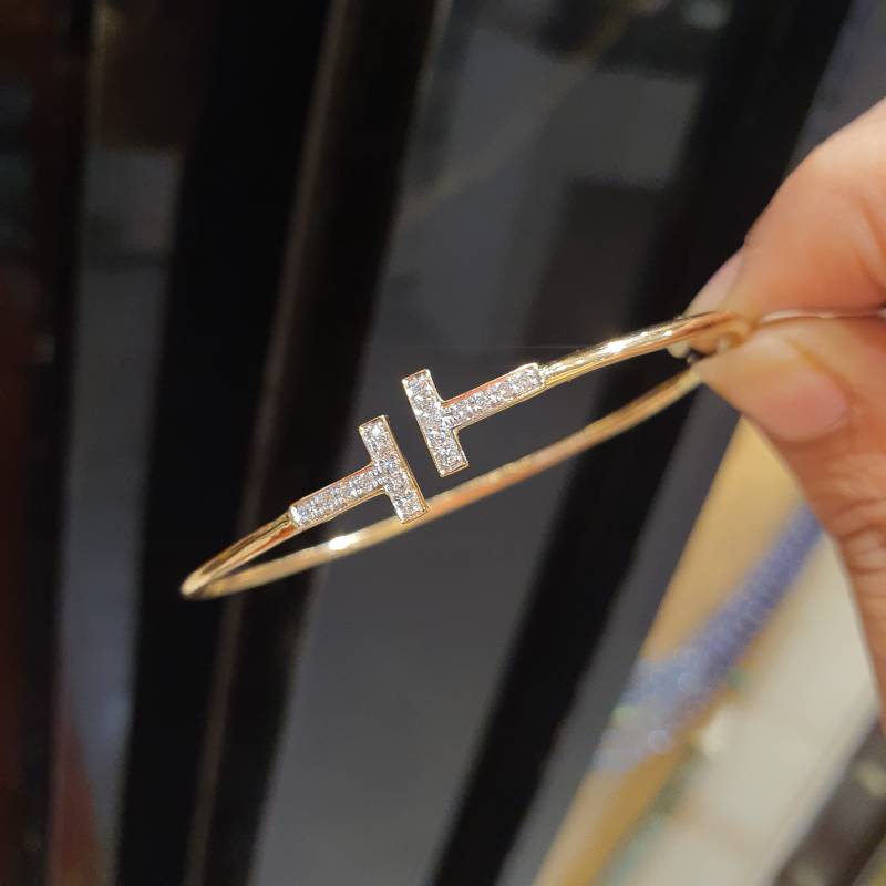 TIFFANY GOLD DIAMOND BRACELET