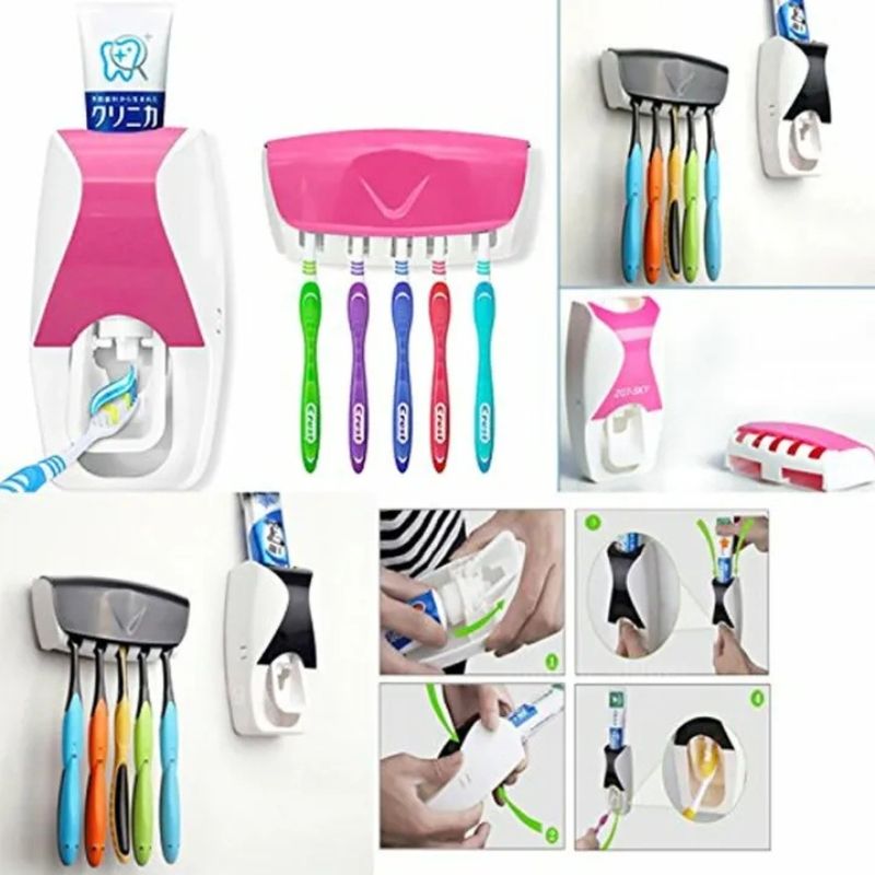 Automatic Toothpaste Dispenser Set