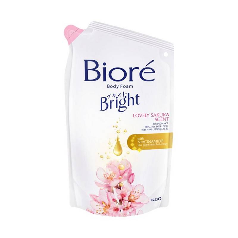 BIORE BRIGHT BW REFF 800ML LOVELY SAKURA