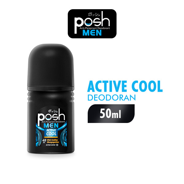 POSH ROLL ON 50ML MEN ACTIVE COOL