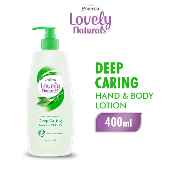 EMERON LOVELY NAT HBL 400ML GREEN TEA