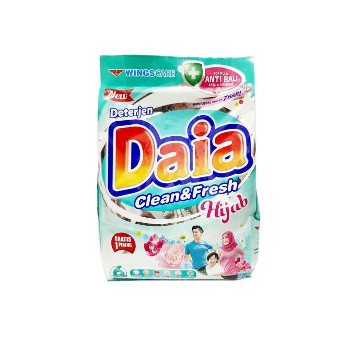 DAIA POWDER DET 1.6KG CLEAN n FRESH