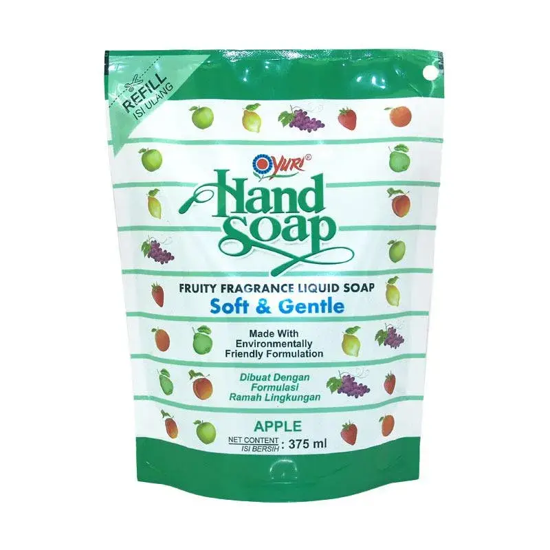 HAND SOAP POUCH 375ML APPLE
