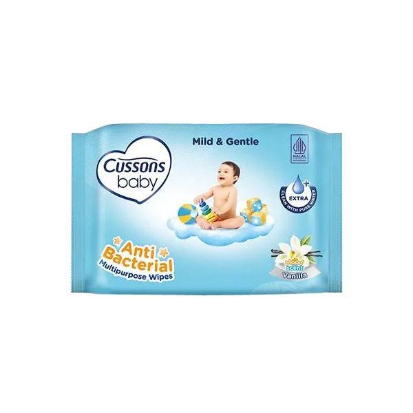 CUSSONS BABY WIPES MILD GENTE 45S