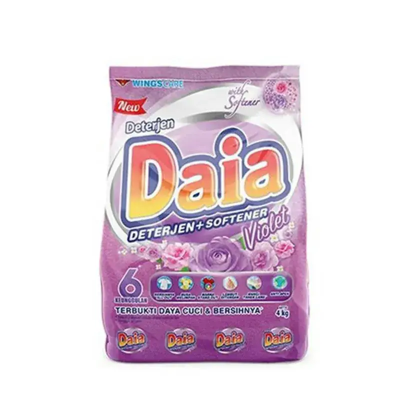 DAIA POWDER DET 4KG VIOLET