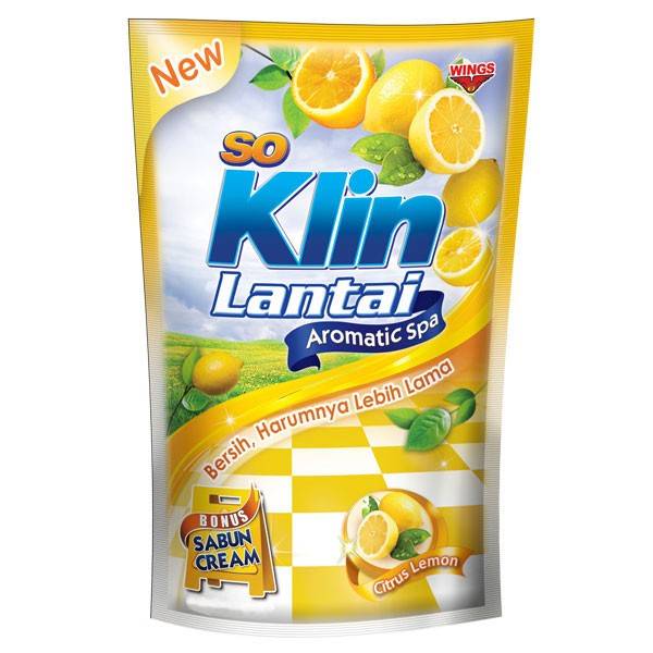 SOKLIN LANTAI PCH 780ML KUNING