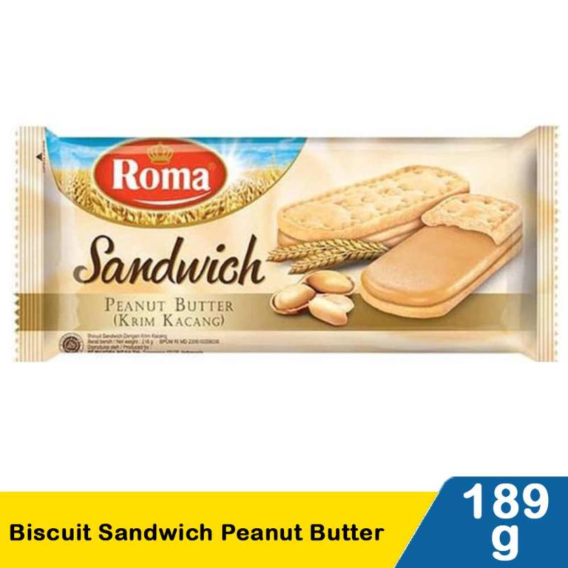 ROMA SANDWICH PEANUT BETTER 189G