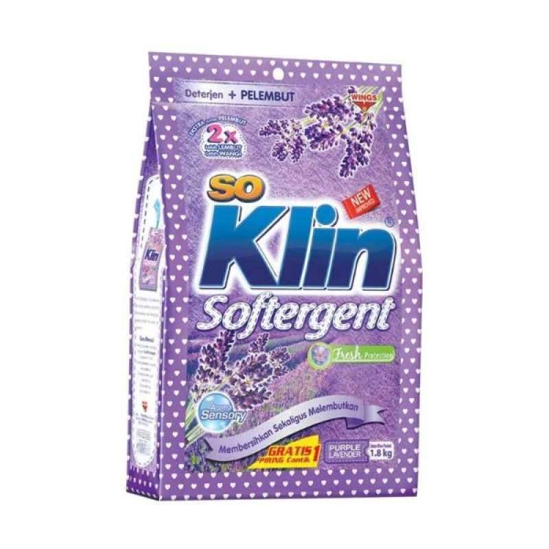 SOKLIN POWDET 1.8KG SOFTERGENT PURPLE