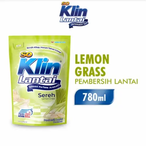 SOKLIN LANTAI PCH 780ML LEMON GRASS